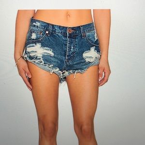 One teaspoon bandit shorts in ‘bad seed’